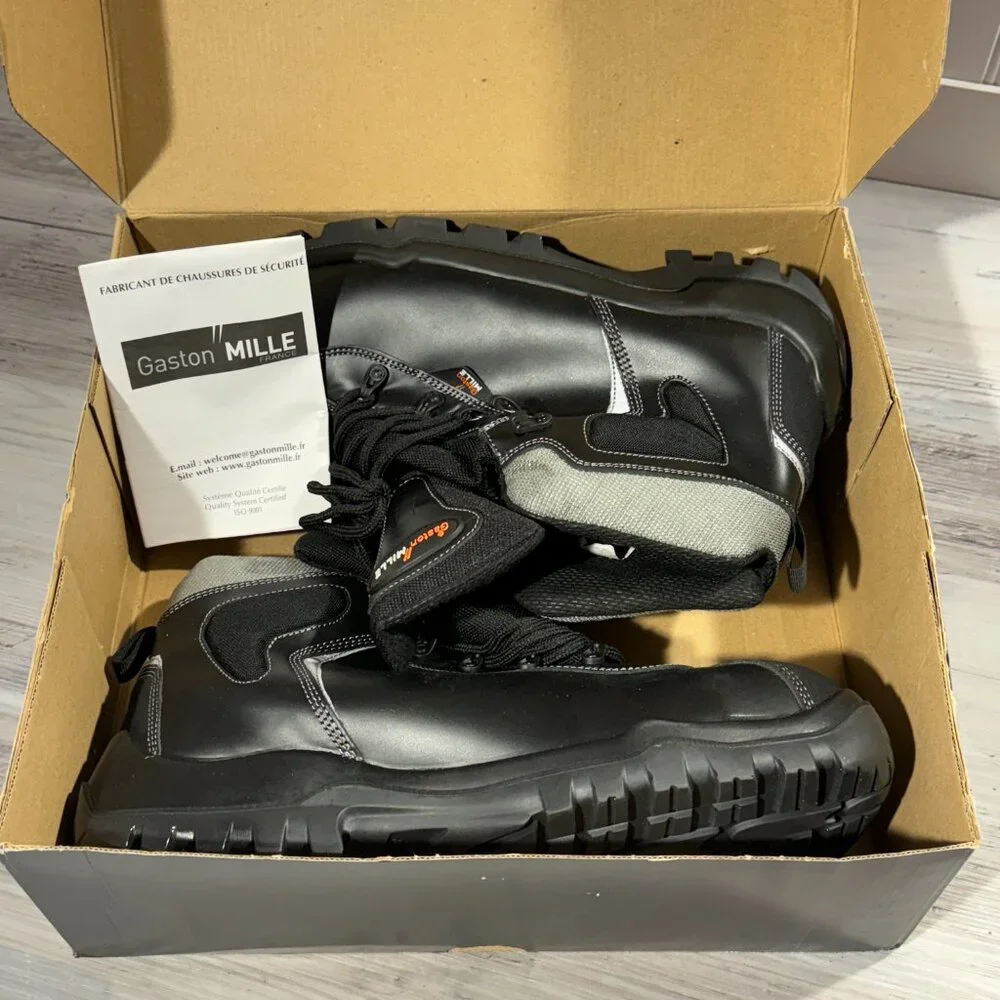 GASTON MILLE INC Heavy Industry Work Boots Size 13 Work Shoe Hot Pepper‎ GPHA3N
